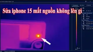 Chia sẻ nhanh một trường hợp sửa iphone 15 mất nguồn không lên gì/ how to fix iphone 15 no power