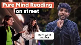 Pure Mind Reading and Magic on Street | Hacking ATM Card and money Withdrawal