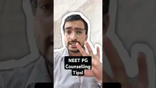 Советы консультанта для поступающих в вуз NEET PG 2025 || Консультирование по вопросам поступлени...