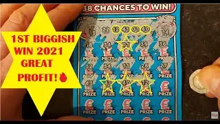 👀SCRATCHCARD MY BIGGEST WIN🔥 SO FAR 2021🤑 ANOTHER GOOD PROFIT ON THE 50X SCRATCHCARD..