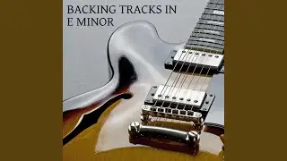 E Minor Guitar Backing Track Soft Clean Rock