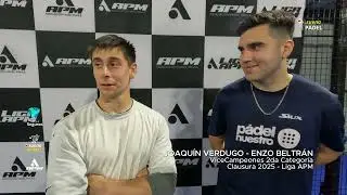VICECAMPEONES; Joaqu&iacute;n Verdugo - Enzo Beltr&aacute;n; 2da #LigaAPM #padel #talca #spots #deportes #chile
