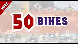Photoshop Stock Images Pack - Free 50 Bikes Stock Photos for Editing