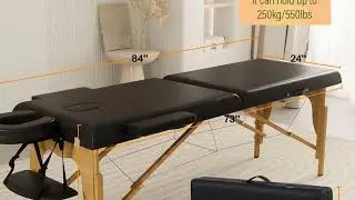 🛏️ Ultimate Foldable Massage Table Review | Portable, Pro-Level & Comfy?