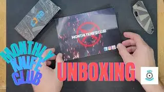 MONTHLY KNIFE CLUB STANDARD NAME  BRAND KNIFE JANUARY 2023 UNBOXING