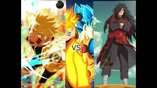 Naruto vs Madara vs Shisuy vs Obito vs Itachi vs Goku