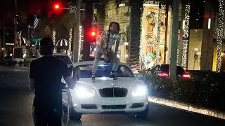 BOONK GANG Raps on Top of Bentley&hellip;Then Ruins Mclaren Clutch