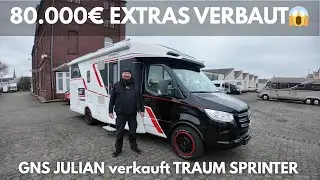TRAUM SPRINTER WOHNMOBIL in GUTE H&Auml;NDE ABZUGEBEN ❤️ 80.000 &euro; Extras verbaut Eura Mobil wie neu!