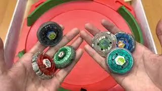Team Fake beyblades Vs Original Beyblades !