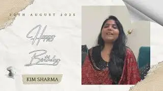 ✨ Birthday Wishes to Tarot Reader & Psychic Healer Kim Sharma from Delhi | By Prachi Singh 🎂🔮