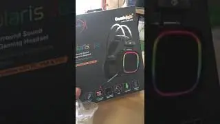 COSMIC BYTE EQUINOX POLARIS 7.1 SURROUND RGB USB GAMING HEADSET FOR PC, PS4, PS5 (BLACK)