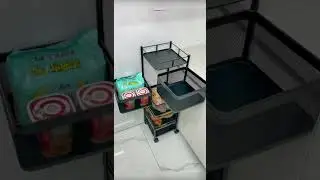 Multifunctional Layered Kitchen Shelf &ndash; Space-Saving Storage Rack  #winningproducts #shortvideo