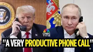 ВИДЕО: ПЕРВАЯ РЕАКЦИЯ Дональда Трампа после разговора с президентом Путиным | Война между Россией...