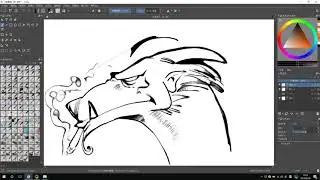 krita4 0 实例绘画直播交流 Q版角色设计02