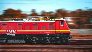#03352-Dhanbad Special(ALLP-DHN) lead by ED WAP 4(#22570) leaving Wadakenchery|Full HD|1080p