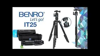 Профессиональный штатив для зеркальной фотокамеры BENRO IT25 | Распаковка
