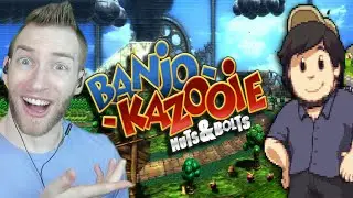 ЭТО БАНДЖО И КАЗУИ?!?! Реакция на &laquo;Банджо Казуи: Гайки и болты&raquo; &mdash; JonTron