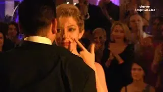 Noelia Hurtado and Carlos Espinoza.  Гранд милонга Планетанго 2015. Ноэлия Уртадо и Карлос Эспиноза.