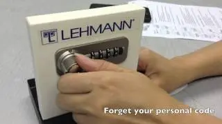 Lehmann Dial Lock Manual Video