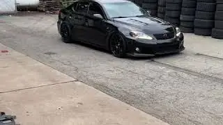 Lexus ISF Burn out.