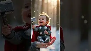 Baby Thor  #marvel #holidayheroes