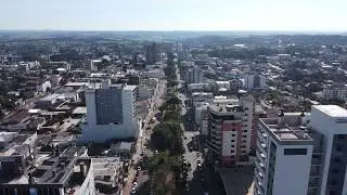 Voo de drone em Lagoa Vermelha/RS