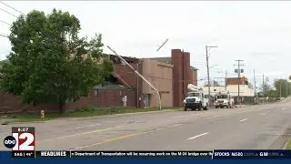 Storm damage forces Antioch Baptist Church to worship elsewhere