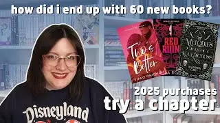 using a spinner wheel to pick from my 60+ purchases this year  | try a chapter 2025 purchases