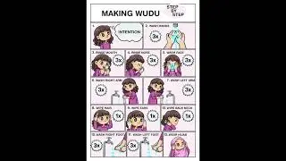 Wudu step by step pictures #Wudu #shortsfeed