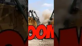Dozer is trying to fight? #bulldozerofficial #action #xcavator #construction #bulldozer