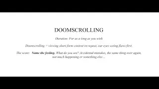 Music Score Video: Doomscrolling for Solo Harpsichord #music #score #keyboard