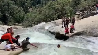 VIDEO: Off-duty officer rescues California hiker trapped in whirlpool