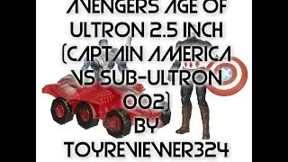 Avengers Age of Ultron 2.5 inch (Captain America vs Sub-Ultron 002)