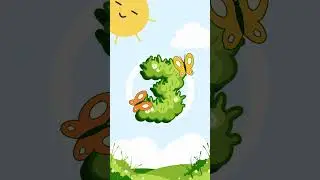 Grass number song  #kidslearning #counting