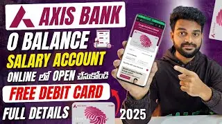 Axis Bank Account Opening | axis bank zero balance salary account |zero balance bank account opening