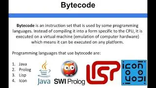 Computer Architecture - Bytecode