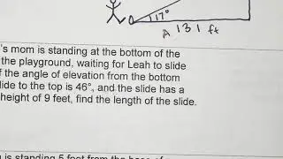 Angles of Elevation and Depression Notes 1.14.20