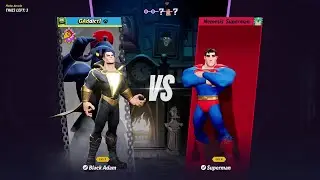 Black Adam vs Superman ⚡ (Arcade Mode) - MultiVersus (Xbox Series X Gameplay)