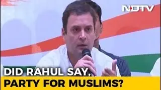 Did Rahul Gandhi Say 