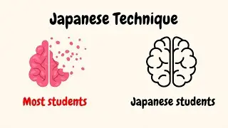 How To Remember Everything Like The Japanese Students (Study Less)