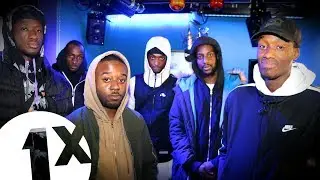 Capo Lee, Nico Lindsay, Mez & YGG in Sian's Studio on 1Xtra