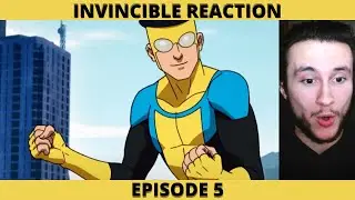 Superhero fan reacts to INVINCIBLE Episode 5 #invincible