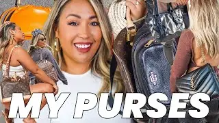 MY CURRENT BAG COLLECTION | Affordable + Designer Purses 2022 (Coach, Louis Vuitton, YSL + More)