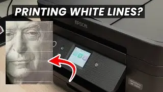 Устранение проблемы с белыми полосами на картриджном принтере Epson (очистка печатающей головки)