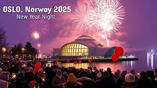 Norway New Year 2025: LIVE fireworks at Oslo