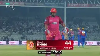 Azam, Munro khaa gye Musa, Fuller ko | Islamabad United vs Karachi Kings PSL 8 Highlights