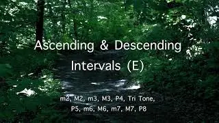 Ascending & Descending Intervals (E)