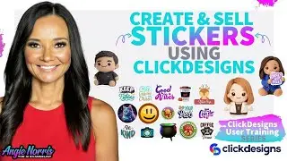 Create & Sell Stickers Using ClickDesigns