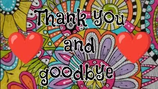 A quick update on what is happening with the ATC Swap and Art Club, a thank you and good bye 💗