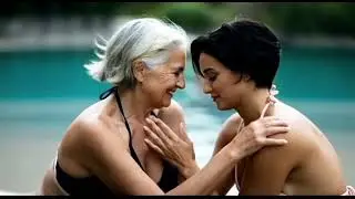 Older Woman And Young  Girlfriend Kisses | Lesbians Kissing Video